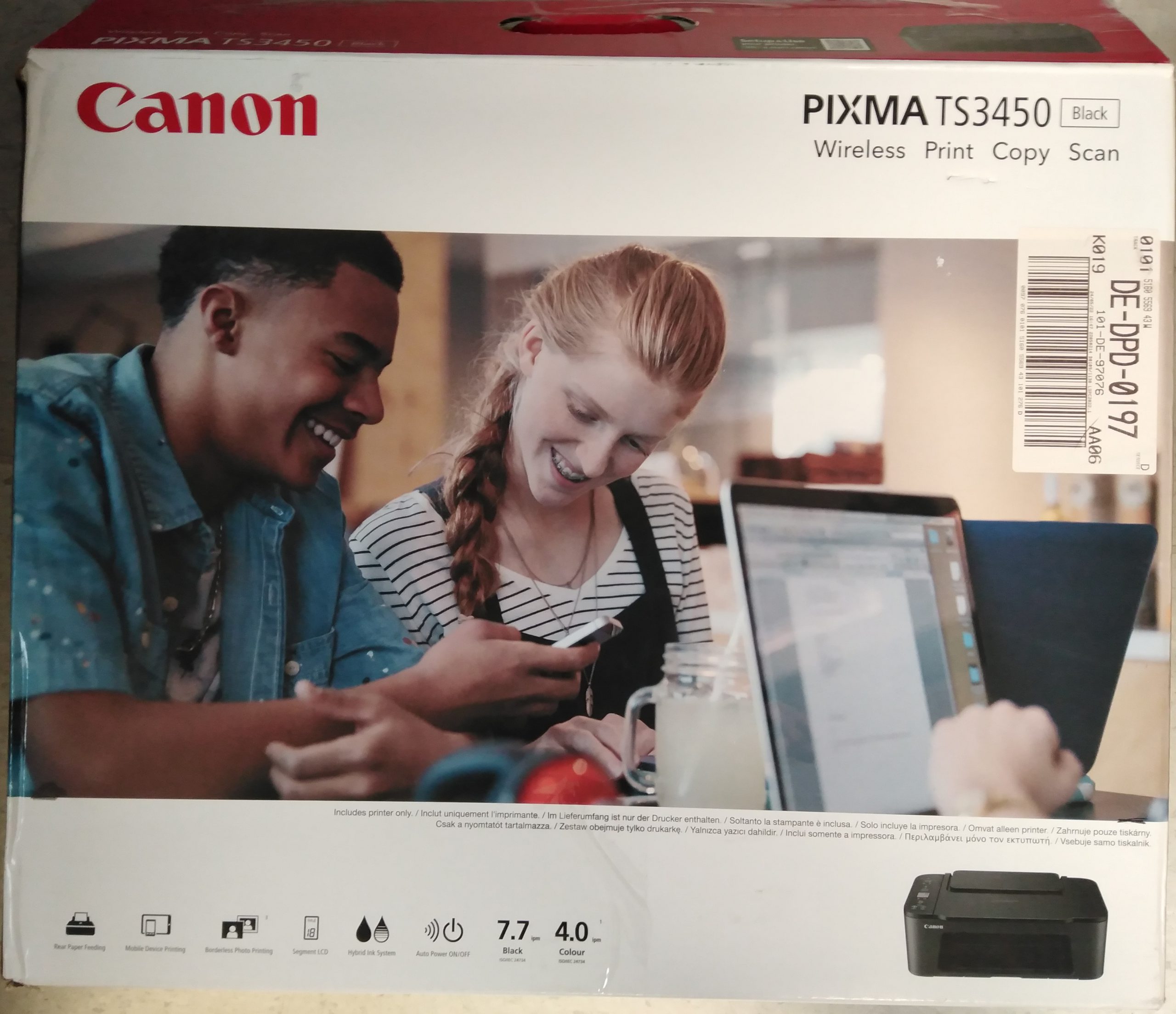 Gebrauchte Drucker Canon Pixma TS 3450