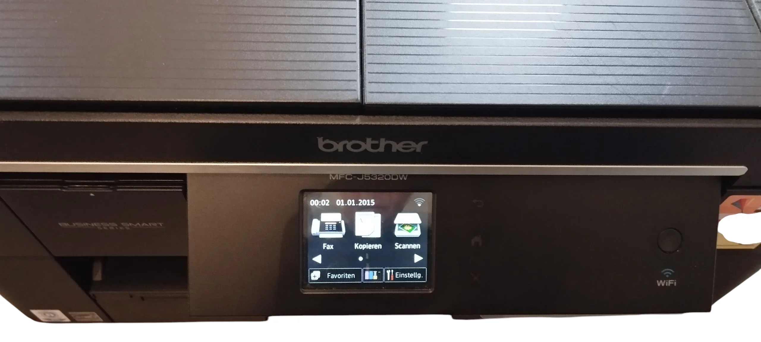 Brother Drucker mit neuem Tintenauffangbehälter 