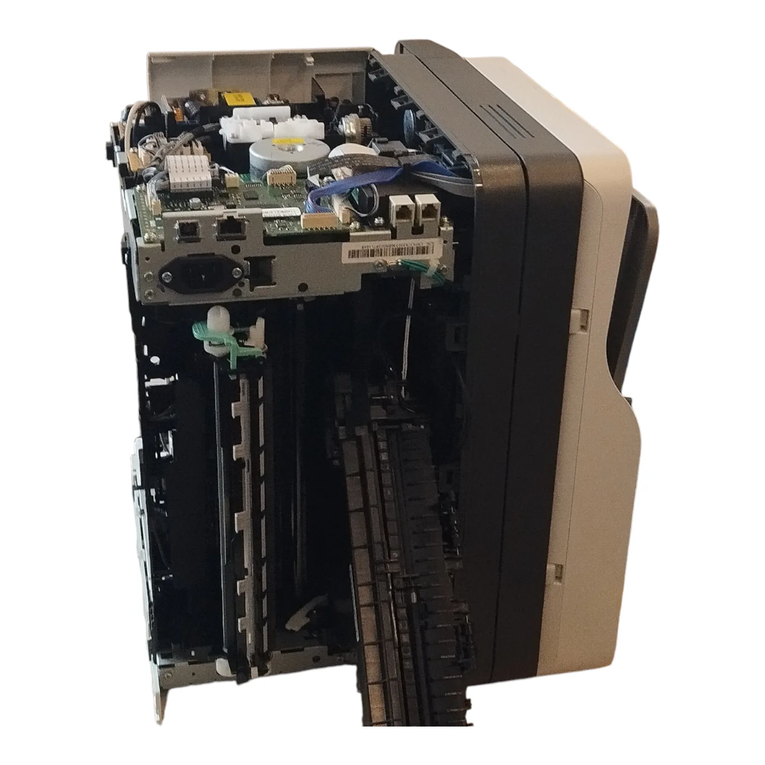 Fuser defekt: Demontage des Druckers