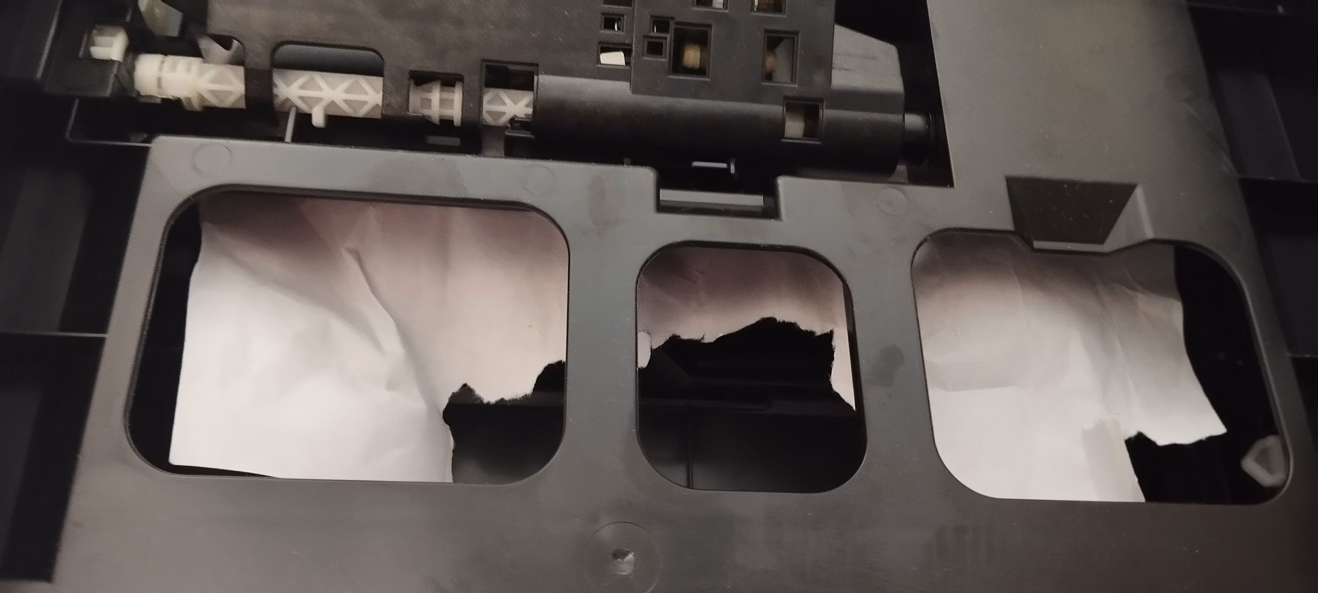 Papierstau im Papiereinzug